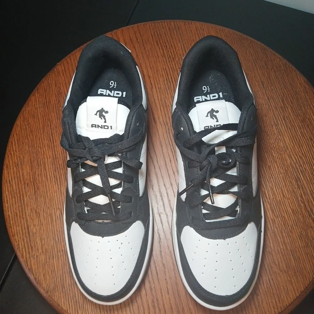 AND1 Women's Low Top Basketball Sneakers Lace Up‎ Shoes Size 9.5 Athletic NEW